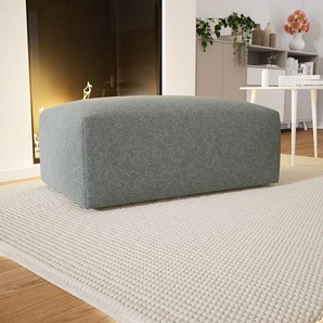 Polsterhocker Zementgrau - Eleganter Polsterhocker: Hochwertige Qualität, einzigartiges Design - 100 x 42 x 64 cm, Individuell konfigurierbar