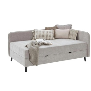 Polsterliege - beige - Materialmix - 90 cm - 87 cm | Möbel Kraft