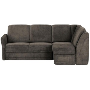Polstermöbel Oelsa Ecksofa  Luna ¦ schwarz ¦ Maße (cm): B: 224 H: 91 T: 160.0