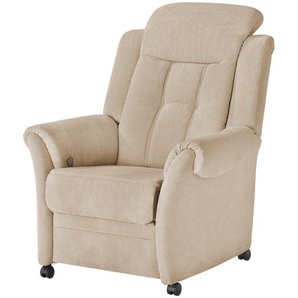 Polstermöbel Oelsa Fernsehsessel  Andorra - beige - Materialmix - 87 cm - 108 cm - 110 cm | Möbel Kraft