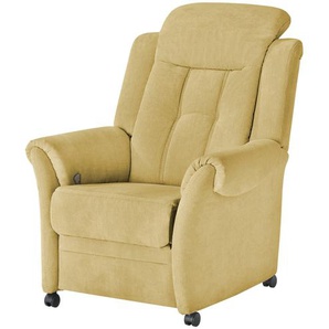 Polstermöbel Oelsa Fernsehsessel  Andorra - gelb - Materialmix - 87 cm - 108 cm - 110 cm | Möbel Kraft