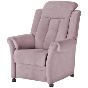 Polstermöbel Oelsa Fernsehsessel  Andorra ¦ rosa/pink ¦ Maße (cm): B: 87 H: 108 T: 110