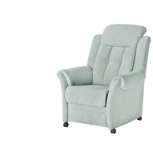 Polstermöbel Oelsa Fernsehsessel auf Rollen Andorra - blau - Materialmix - 87 cm - 108 cm - cm 110,0 | Möbel Kraft