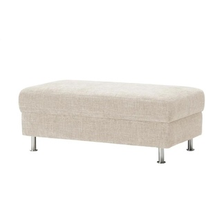 Polstermöbel Oelsa Polsterhocker  Selecta Home ¦ creme ¦ Maße (cm): B: 123 H: 44 T: 67.0