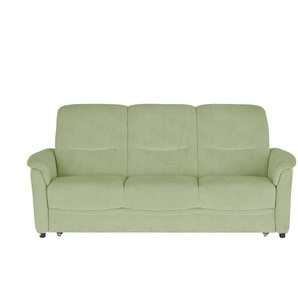 Polstermöbel Oelsa Schlafsofa  Sarah ¦ grün ¦ Maße (cm): B: 223 H: 100 T: 92.0