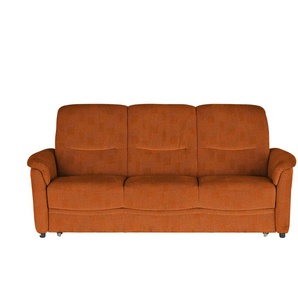 Polstermöbel Oelsa Schlafsofa Sarah - orange - Materialmix - 223 cm - 100 cm - cm 92,0 | Möbel Kraft