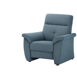 Polstermöbel Oelsa Sessel Brüssel - türkis/petrol - Materialmix - 98 cm - 100 cm - cm 90,0 | Möbel Kraft