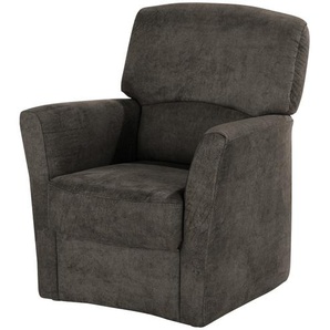 Polstermöbel Oelsa Sessel  Toga - schwarz - Materialmix - 75 cm - 92 cm - 80 cm | Möbel Kraft