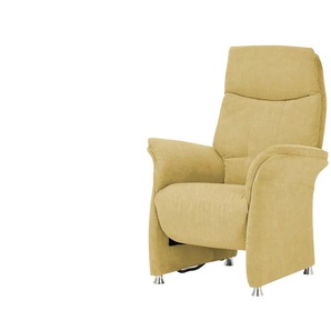 Polstermöbel Oelsa TV-Sessel   Madrid - gelb - Materialmix - 80 cm - 110 cm - 88 cm | Möbel Kraft