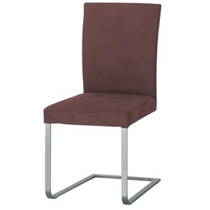 Polsterschwingstuhl - rot - Materialmix - 47 cm - 97 cm - cm 60,0 | Möbel Kraft