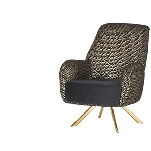 Polstersessel  Singapur ¦ schwarz ¦ Maße (cm): B: 81 H: 100 T: 90.0