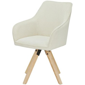 Polsterstuhl  Benito ¦ beige ¦ Maße (cm): B: 60 H: 88,5 T: 66,5