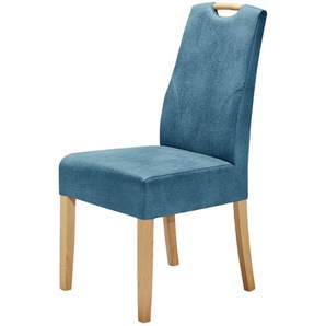 Polsterstuhl - blau - Materialmix - 45 cm - 97,5 cm - 57 cm | Möbel Kraft