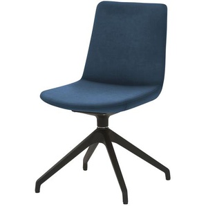 Polsterstuhl - blau - Materialmix - 48 cm - 85 cm - 55 cm | Möbel Kraft