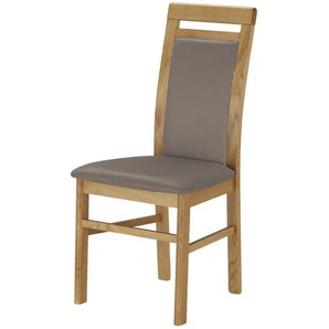 Polsterstuhl - braun - Materialmix - 47 cm - 100 cm - cm 54,0 | Möbel Kraft