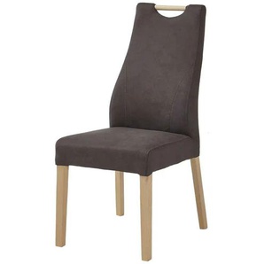 Polsterstuhl - braun - Materialmix - 48 cm - 104 cm - cm 67,0 | Möbel Kraft