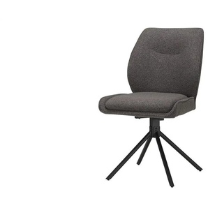 Polsterstuhl drehbar - grau - Materialmix - 50 cm - 89 cm - cm 63,0 | Möbel Kraft