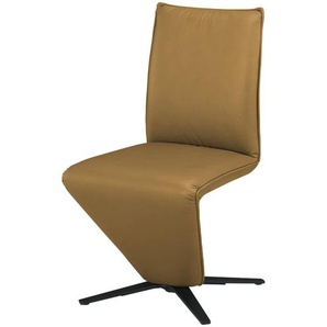Polsterstuhl - gelb - Materialmix - 52 cm - 94 cm - 63 cm | Möbel Kraft