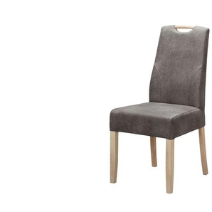 Polsterstuhl - grau - Materialmix - 45 cm - 97,5 cm - cm 57,0 | Möbel Kraft