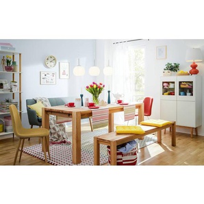 Polsterstuhl Iskmo III 44 x 87 x 52cm 2er Set Gelb/Currygelb