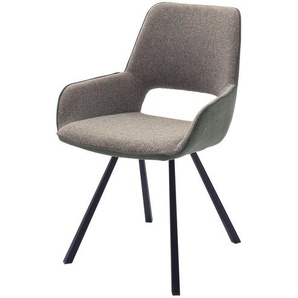 Armlehnstuhl mit Öffnung im Rücken Paula ¦ braun ¦ Maße (cm): B: 59 H: 87 T: 63.0