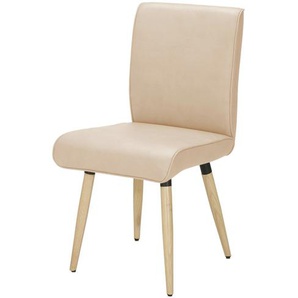Polsterstuhl  mit Griff 4402 ¦ beige ¦ Maße (cm): B: 48 H: 91 T: 62