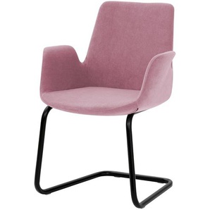 Polsterstuhl  MyHelios ¦ rosa/pink ¦ Maße (cm): B: 58 H: 86 T: 56
