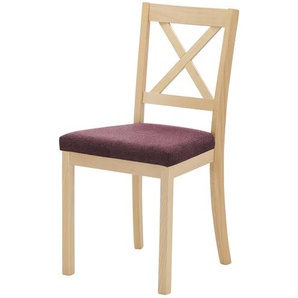 Woodford Polsterstuhl  Olivia ¦ rot ¦ Maße (cm): B: 45 H: 90 T: 51.0