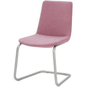 Polsterstuhl - rosa/pink - Materialmix - 53 cm - 87 cm - 54 cm | Möbel Kraft