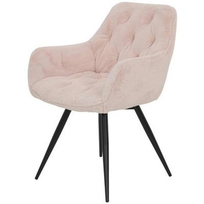 Polsterstuhl - rosa/pink - Materialmix - 62 cm - 83 cm | Möbel Kraft
