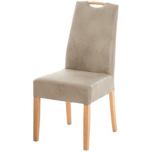 Polsterstuhl  Top-Chairs ¦ beige ¦ Maße (cm): B: 45 H: 97,5 T: 57