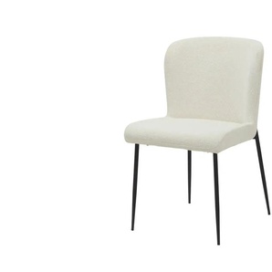 Polsterstuhl - weiß - Materialmix - 50 cm - 85 cm - cm 62,0 | Möbel Kraft