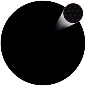 Poolabdeckung Schwarz 488 cm PE