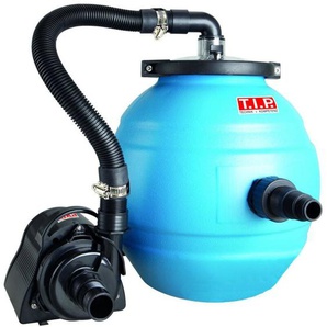 Poolfilteranlage spf 100 e schwarz/blau Sandfilter-System - T.i.p.