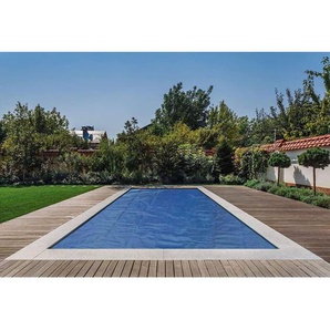 Poolpanda - Pool Solarfolie 800 x 500 cm Premium rechteckig 400 my schwarz/blau 12 mm Luftblasen