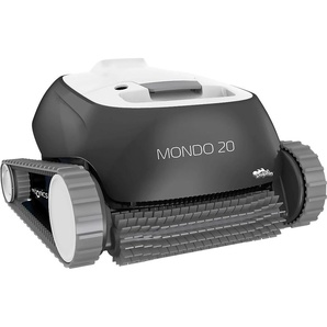 Poolroboter MAYTRONICS Mondo 20 Poolbodensauger schwarz (schwarz, weiß) Poolsauger für Boden- Wandreinigung
