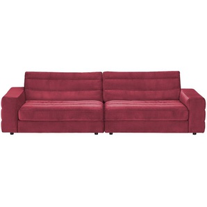 pop Big Sofa  Scarlatti ¦ rot ¦ Maße (cm): B: 296 H: 83 T: 125