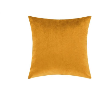 pop Dekokissen Velvet - gelb - Materialmix - 40 cm | Möbel Kraft