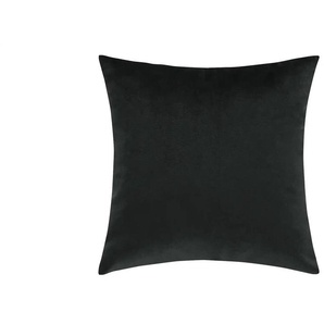 pop Dekokissen Velvet - schwarz - Materialmix - 40 cm | Möbel Kraft