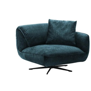 pop Drehsessel aus Flachgewebe Ventus ¦ blau ¦ Maße (cm): B: 101 H: 111 T: 98.0