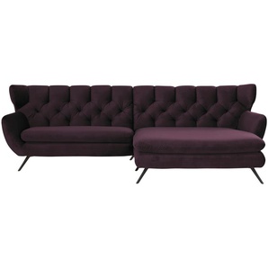 Jette Home Ecksofa  Caldara ¦ lila/violett ¦ Maße (cm): B: 300 H: 94 T: 175.0