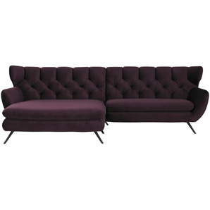 Jette Home Ecksofa  Caldara ¦ lila/violett ¦ Maße (cm): B: 300 H: 94 T: 175.0
