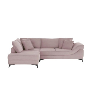 pop Ecksofa Trentino ¦ rosa/pink ¦ Maße (cm): B: 310 H: 98 T: 223.0
