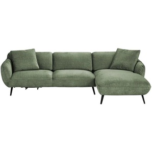 pop Ecksofa  Ventus ¦ grün ¦ Maße (cm): B: 281 H: 111 T: 174.0