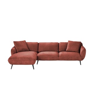 pop Ecksofa Ventus - rot - Materialmix - 281 cm - 111 cm - cm 174,0 | Möbel Kraft