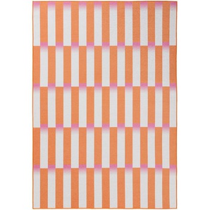 Pop Flachgewebeteppich Rory Orange 120x170 cm - Moderner Teppich für Wohnzimmer