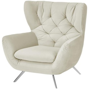 Jette Home Hochlehnsessel  Caldara ¦ creme ¦ Maße (cm): B: 100 H: 106 T: 95.0