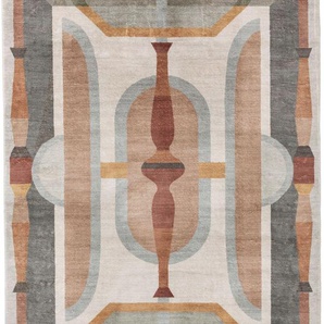 Pop Kurzflor Teppich Mara Multicolor 120x170 cm - Moderner Bunter Teppich für Wohnzimmer