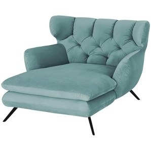 pop Longseat-Sessel Samt Caldara ¦ grün ¦ Maße (cm): B: 126 H: 94 T: 160