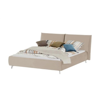 pop Polsterbettgestell Horus - beige - Materialmix - 192 cm - 105 cm | Möbel Kraft